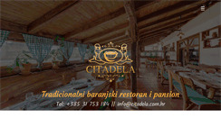 Desktop Screenshot of citadela.com.hr